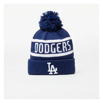 Čepice New Era Los Angeles Dodgers Jake Bobble Knit Beanie Hat Navy/ White