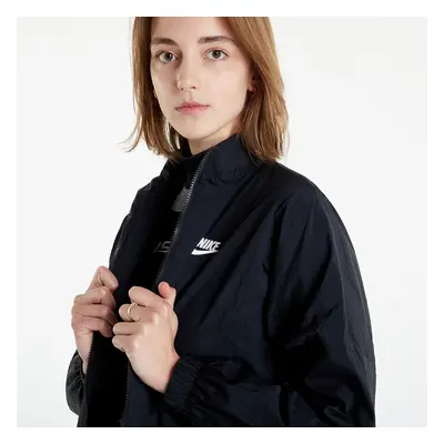 Bunda Nike NSW Essential Windrunner Women's Woven Jacket Black/ Black/ White