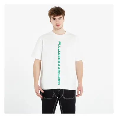 Tričko PLEASURES Drag Heavyweight Shirt White