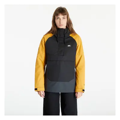 Bunda Horsefeathers Mija Jacket Black/ Spruce Yellow