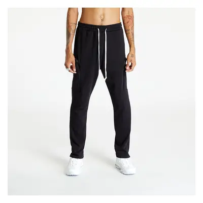 Tepláky Urban Classics Low Crotch Cargo Sweatpants Black