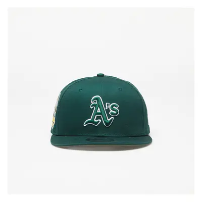 Kšiltovka New Era Oakland Athletics Side Patch 9FIFTY Snapback Cap Dark Green/ New Olive