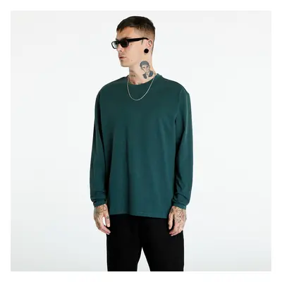 Tričko Urban Classics Ultra Heavy Oversized Longsleeve Bottle Green