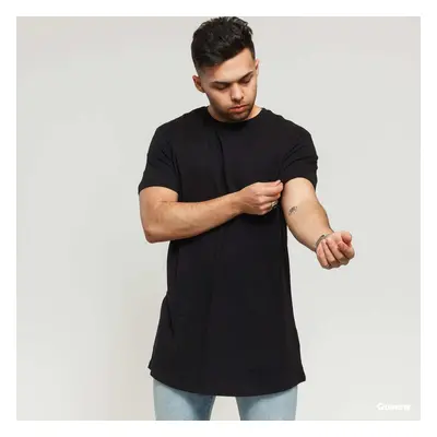 Tričko Urban Classics Shaped Long Tee Black