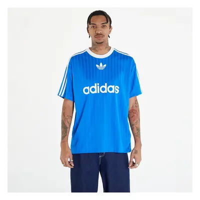 Tričko adidas Adicolor Poly Short Sleeve Tee Blue Bird/ White