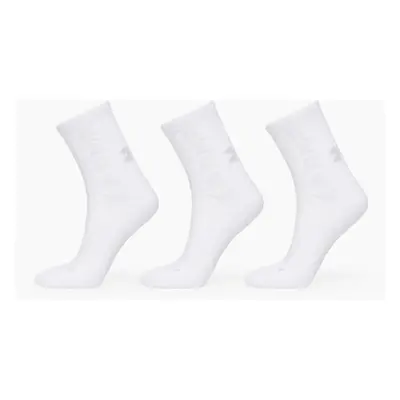 Ponožky Under Armour 3-Maker Cushioned Mid-Crew 3-Pack Socks White