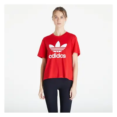 Tričko adidas Trefoil Tee Boxy Better Scarlet