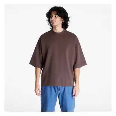 Tričko Nike Sportswear Tech Fleece Reimagined Men's Oversized Short-Sleeve Baroque Brown