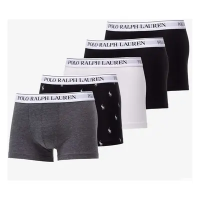 Boxerky Polo Ralph Lauren Stretch Cotton Five Classic Trunks černé