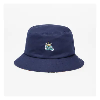 Klobouk HUF Crown Reversible Bucket Hat Navy/ Multicolor