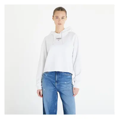 Mikina Tommy Jeans Relaxed Essential Logo Hoodie White