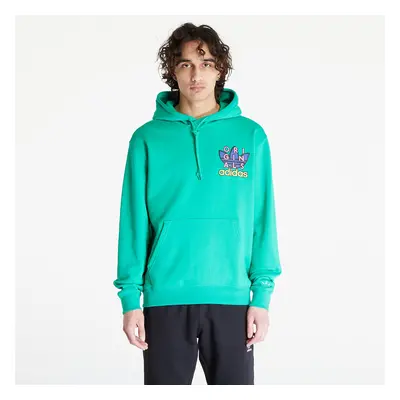 Mikina adidas Originals Trefoil Hoodie Semi Screaming Green