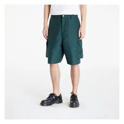 Šortky Daily Paper Benji Monogram Cargo Shorts Pine Green