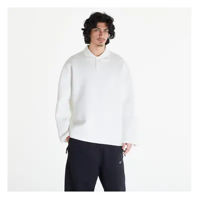 Mikina Nike Tech Fleece Reimagined Polo Sweatshirt Sail