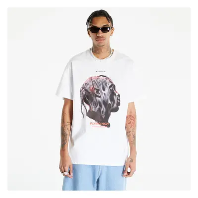 Tričko Urban Classics Flying High Oversize Tee White