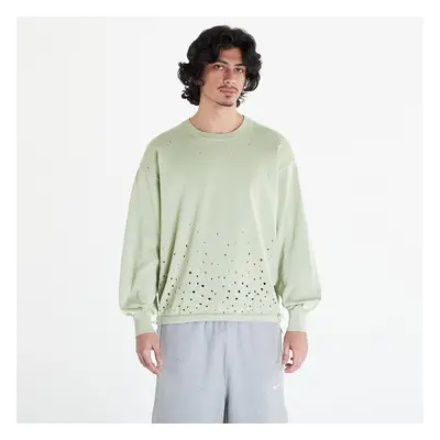 Svetr Nike Sportswear Tech Pack Men's Long-Sleeve Sweater Olive Aura