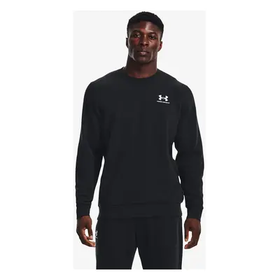 Mikina Under Armour Essential Fleece Crew Black