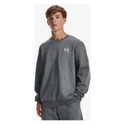 Mikina Under Armour Essential Fleece Crew Gray