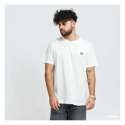 Tričko FRED PERRY Crew Neck Tee Snow White