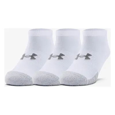 Ponožky Under Armour Heatgear No Show Socks White