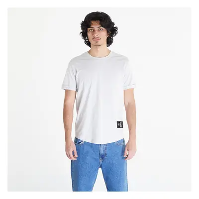 Tričko Calvin Klein Jeans Badge Turn Up Short Sleeve Tee Lunar Rock