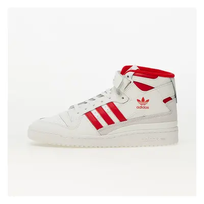 Tenisky adidas Forum Mid Cloud White/ Better Scarlet/ Cloud White EUR