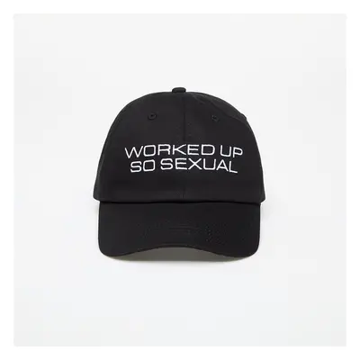 Kšiltovka PLEASURES Worked Up Polo Cap Black