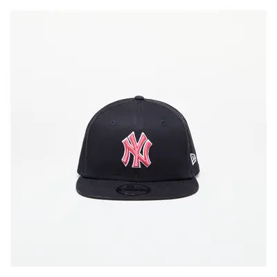 Kšiltovka New Era New York Yankees MLB Outline 9FIFTY Snapback Cap Navy/ Lava Red