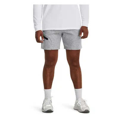 Šortky Under Armour Unstoppable Flc Shorts Mod Gray