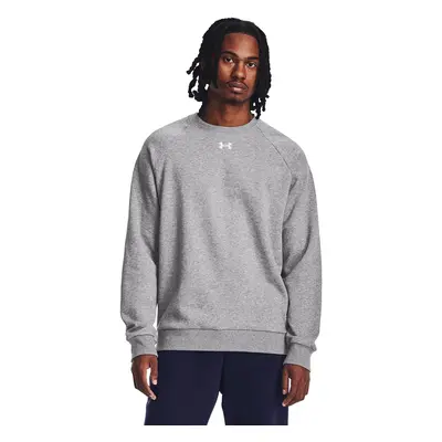 Mikina Under Armour Rival Fleece Crew Castlerock Light Heather