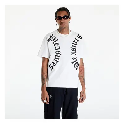 Tričko PLEASURES Harness Heavyweight T-Shirt White