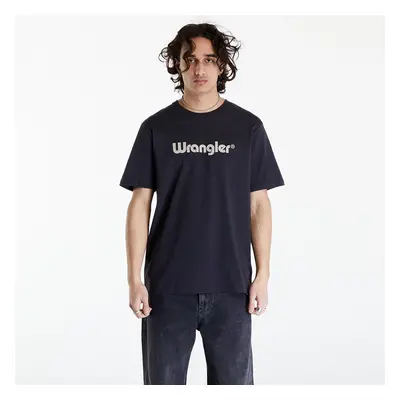 Tričko Wrangler Logo Tee Black