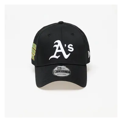 Kšiltovka New Era Oakland Athletics World Series Patch 9FORTY Adjustable Cap Black