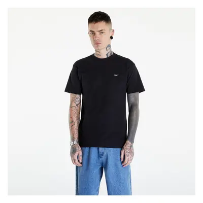 Tričko OBEY Ripped Icon T-Shirt Black