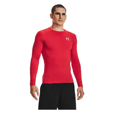 Tričko Under Armour Hg Armour Comp Ls Red