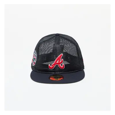 Kšiltovka New Era Atlanta Braves MLB Mesh Patch 59FIFTY Fitted Cap Navy