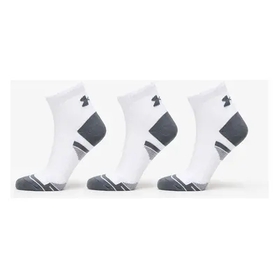 Ponožky Under Armour Performance Cotton 3-Pack QTR Socks White