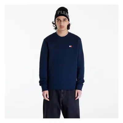 Mikina Tommy Jeans Regular Badge Crewneck Dark Night Navy