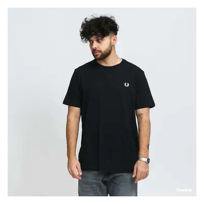 Tričko FRED PERRY Crew Neck T-Shirt Black