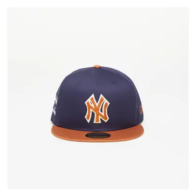 Kšiltovka New Era New York Yankees Boucle 59FIFTY Fitted Cap Navy/ Brown