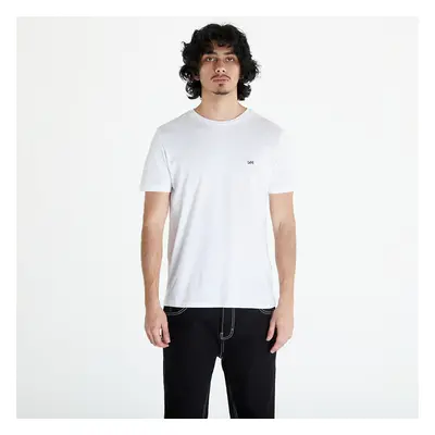 Tričko Lee Ss Patch Logo Tee White