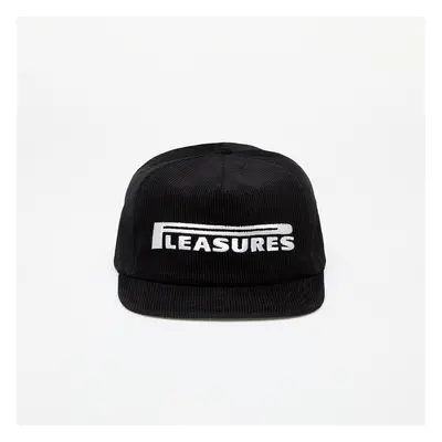 Kšiltovka PLEASURES Pit Stop Corduroy Hat Black