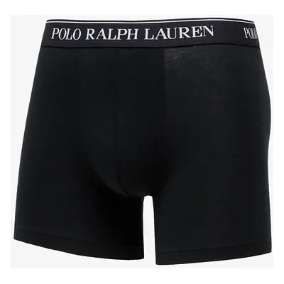 Boxerky Polo Ralph Lauren Stretch Cotton Boxer Briefs 3-Pack Black