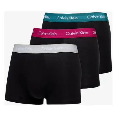 Boxerky Calvin Klein Cotton Stretch Classic Fit Low Rise Trunk 3-Pack Black