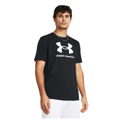 Tričko Under Armour Sportstyle Logo Update Ss Black