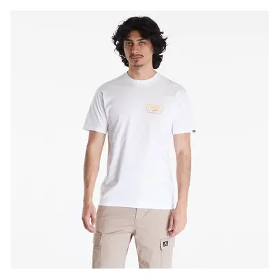 Tričko Vans Full Patch Back SS Tee White/ Copper Tan