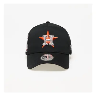 Kšiltovka New Era Houston Astros MLB Patch E-Frame Adjustable Cap Black/ Kelly Green