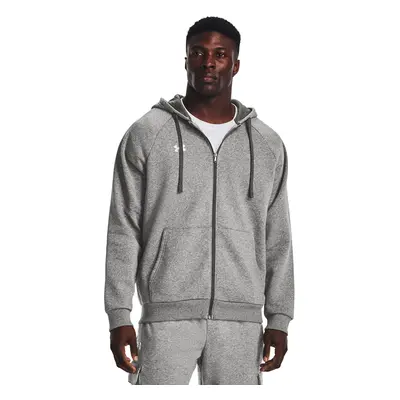 Mikina Under Armour Rival Fleece Fz Hoodie Castlerock Light Heather