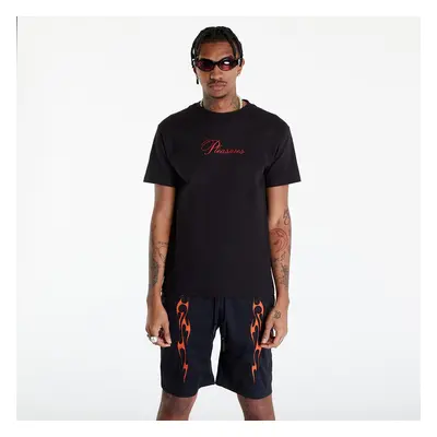 Tričko PLEASURES Stack T-Shirt Black