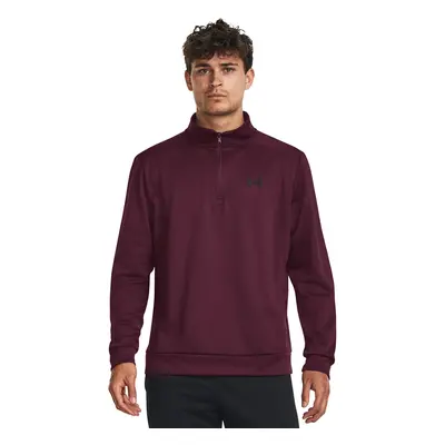 Mikina Under Armour Armour Fleece 1/4 Zip Dark Maroon